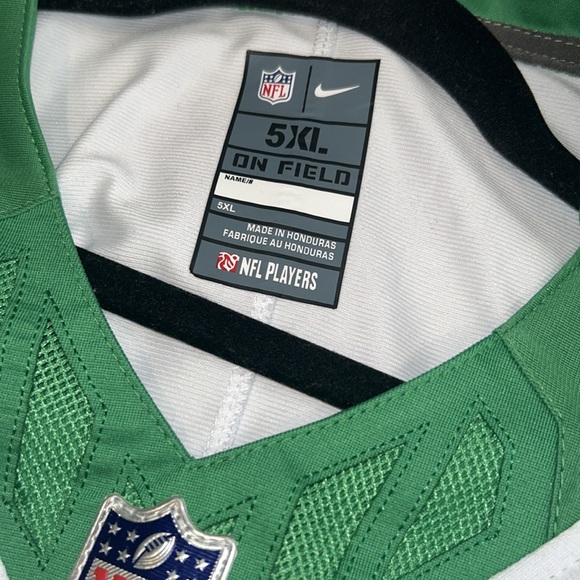 Jalen Hurts•Eagles (Sz-5XL) #1•white & Kelly Green•Stitched not pressed - Picture 5 of 8